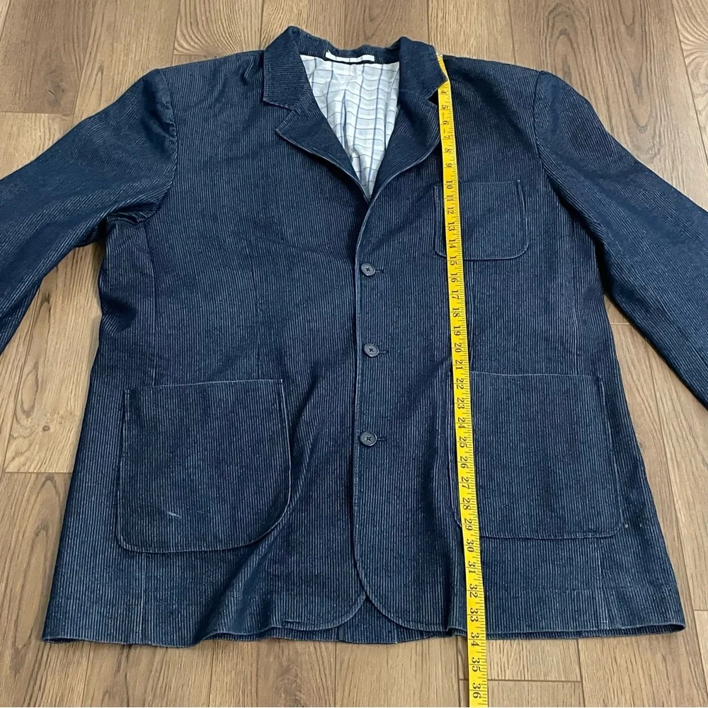 Re.Verb‎ Blue Corduroy Sport Coat Jacket